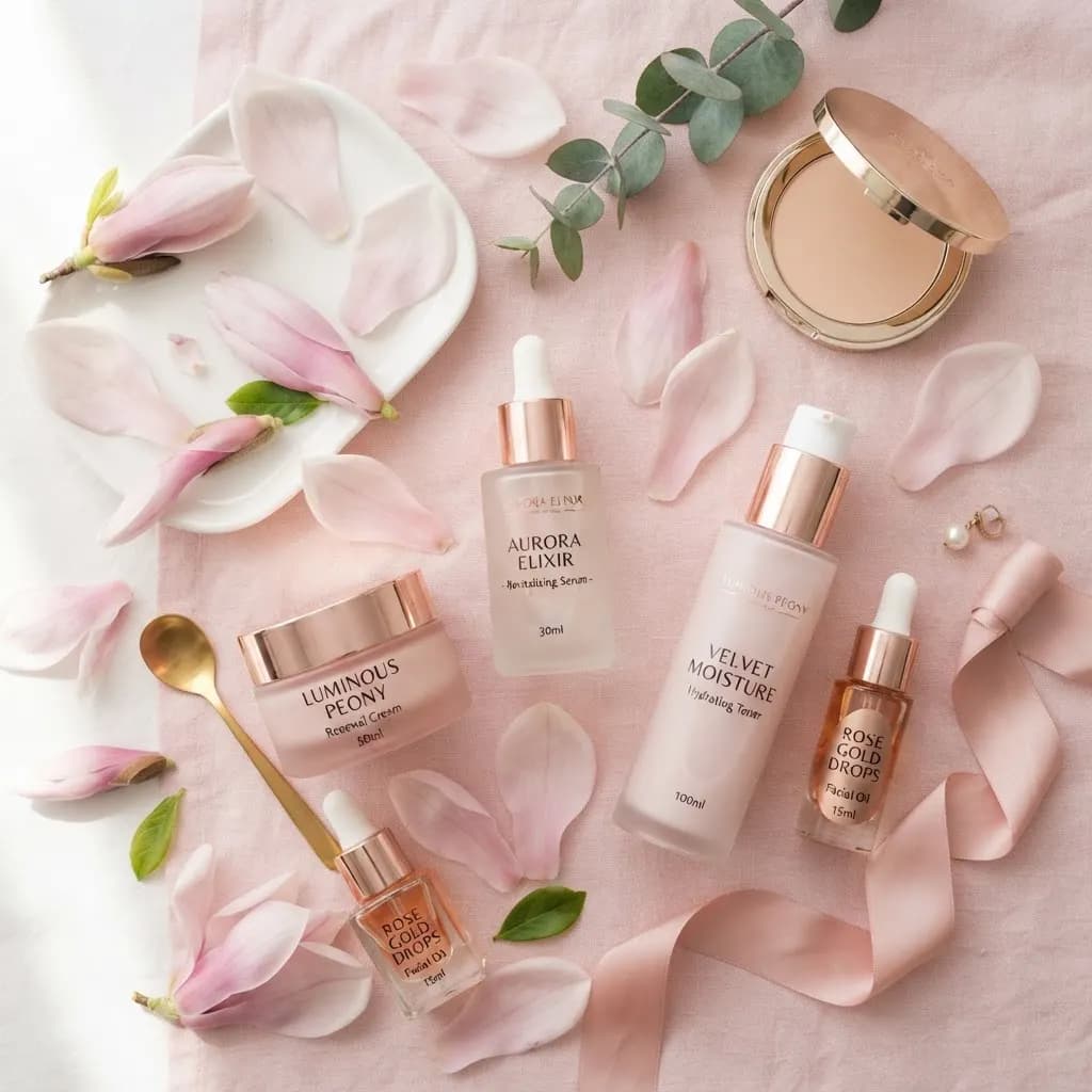 Composition de produits cosmétiques Fleur de peau
